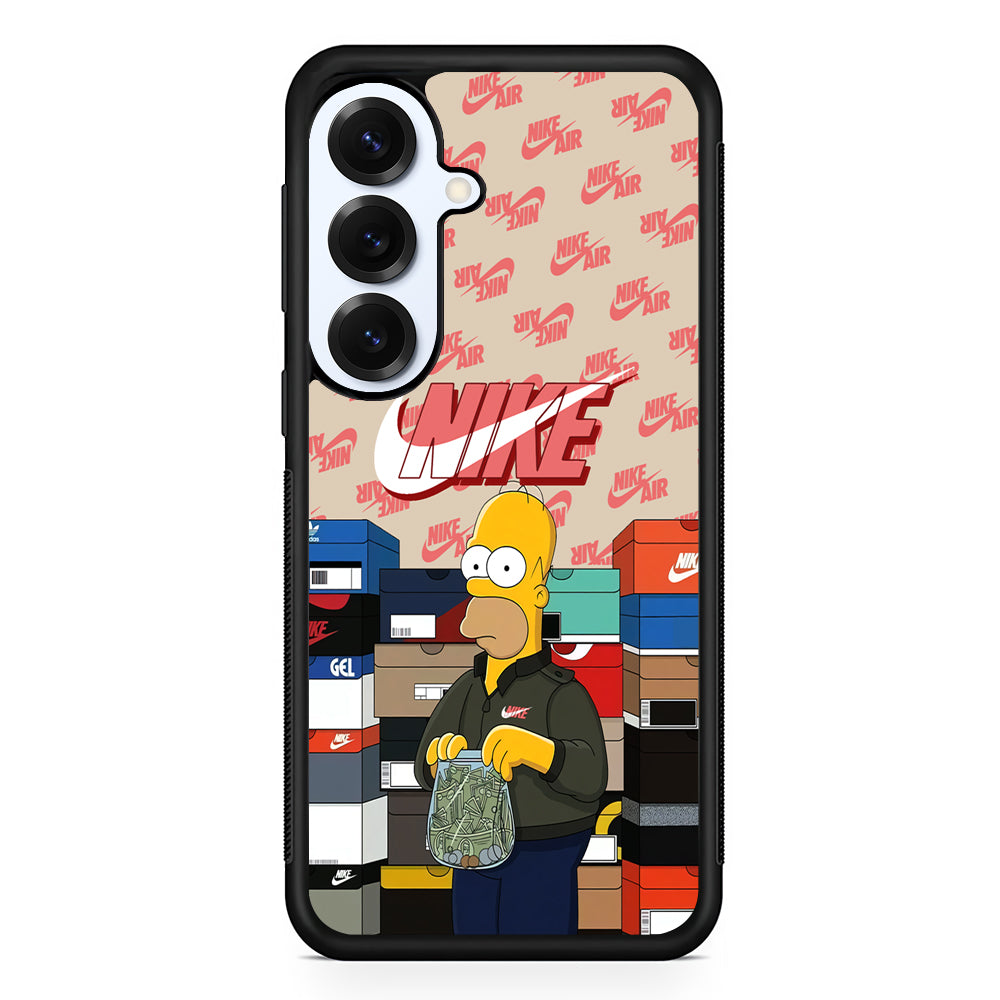 Nike Homer Spend Money Samsung Galaxy S25 Plus Case | Durable Samsung Galaxy S25 Plus Phone Case