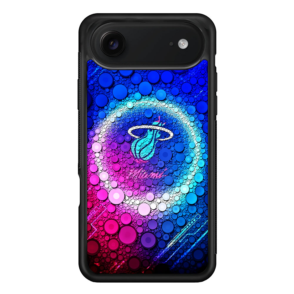 Miami Heat Bubble iPhone 17 Air Case | Protective Case for iPhone 17 Air