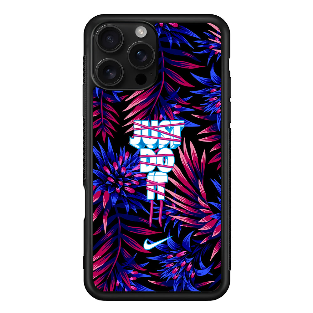Nike Neon Glow Watchword iPhone 16 Pro Case - Stylish Protective Cover for iPhone 16 Pro