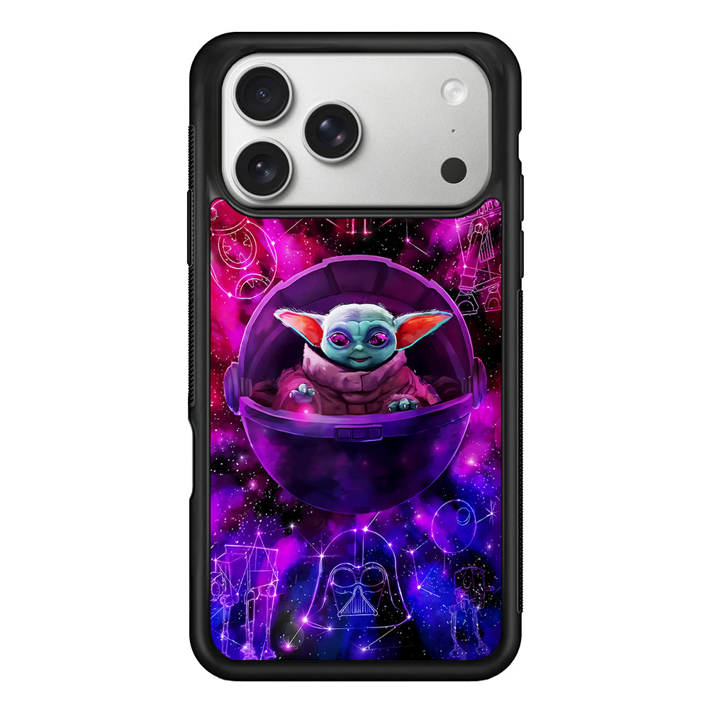 Yoda Star Wars Spacecraft iPhone 17 Pro Case | Slim Rubber Case for iPhone 17 Pro
