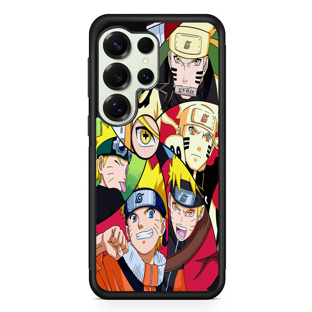 Naruto Uzumaki Transformation Samsung Galaxy S25 Ultra Case | Durable Rubber Case for Samsung Galaxy S25 Ultra
