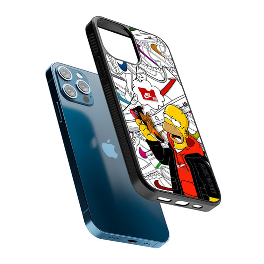 Nike Homer's Dream 2D Rubber Phone Case | Slim Protective Phone Case