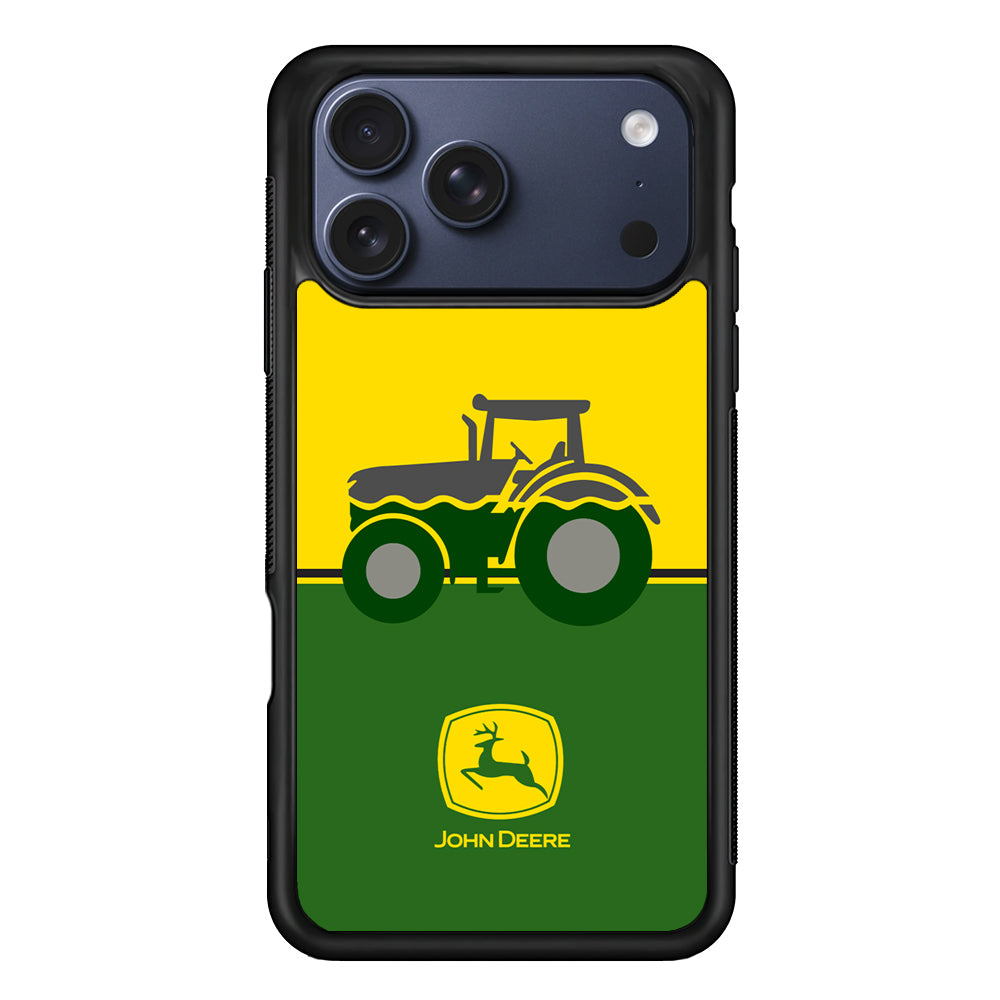 John Deere Yellow Sky iPhone 17 Pro Max Case | Slim Rubber Case for iPhone 17 Pro Max