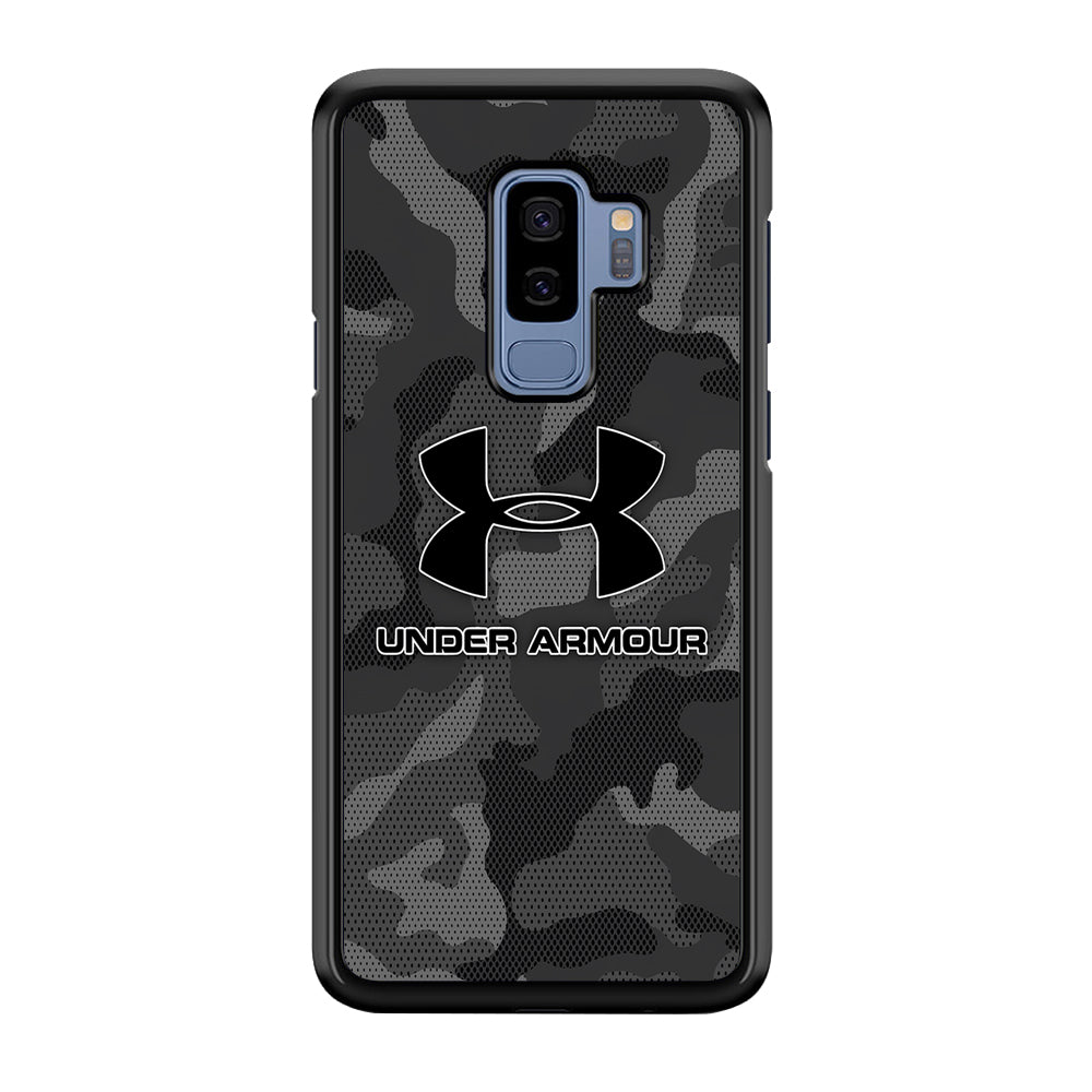 Under Armour Black Camo Samsung Galaxy S9 Plus Case | Slim Rubber Case for Samsung Galaxy S9 Plus