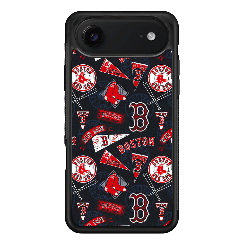 Boston Red Sox Pattern iPhone 17 Air Case | Protective Case for iPhone 17 Air
