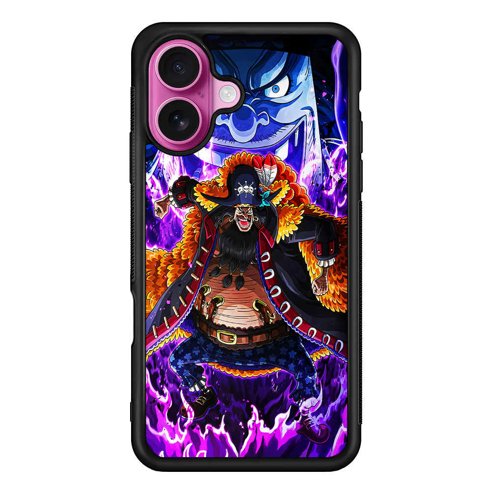 Blackbeard Marshall D Teach One Piece iPhone 17 Case | Slim Protective Rubber Phone Cover