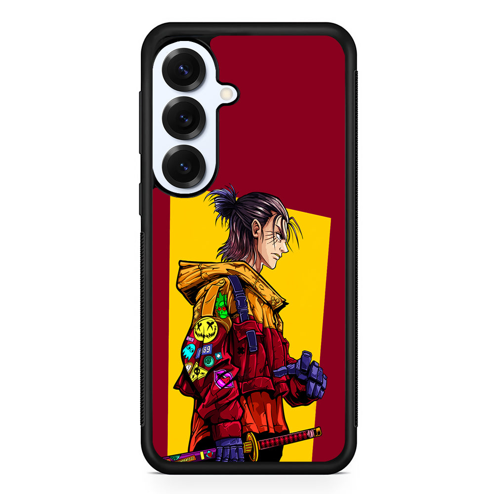 Eren Yeager Hype Samurai Samsung Galaxy S25 Plus Case | Slim Rubber Cover for Samsung Galaxy S25 Plus