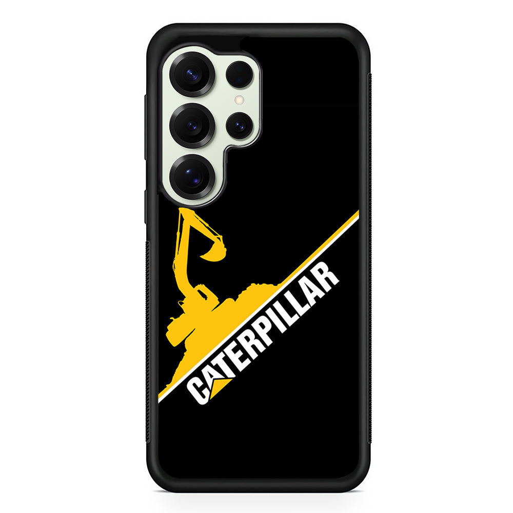 Caterpillar Built to Conquer Samsung Galaxy S25 Ultra Case | Slim Rubber Case for Samsung Galaxy S25 Ultra