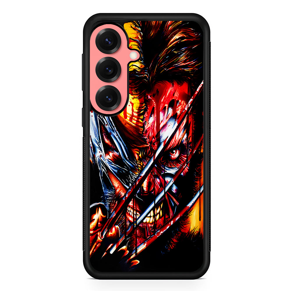 Wolverine Transformation Comic Samsung Galaxy S25 Case | Protective Case for Samsung Galaxy S25