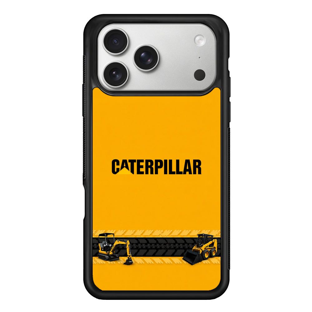 Caterpillar Unstoppable Power iPhone 17 Pro Case | Slim Rubber Case for iPhone 17 Pro