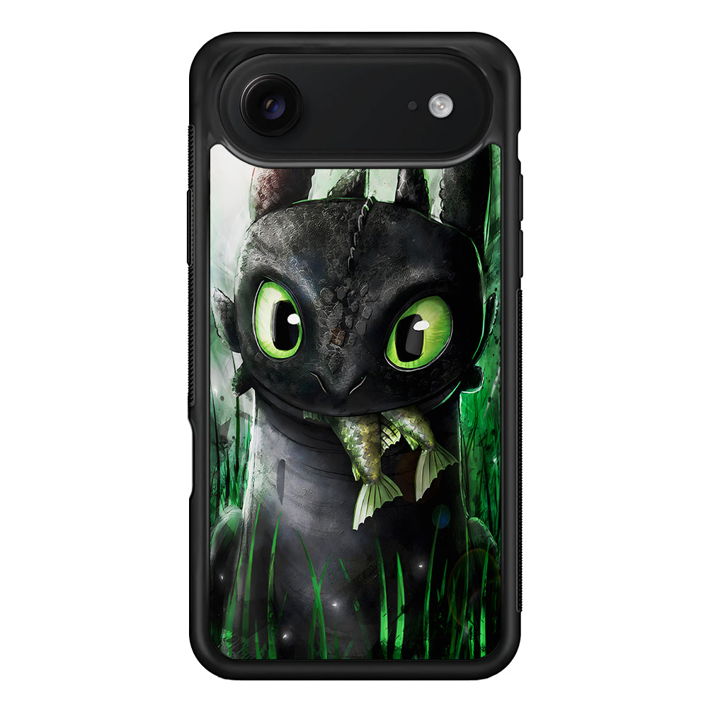 Toothless Eats Fish iPhone 17 Air Case | Protective Case for iPhone 17 Air