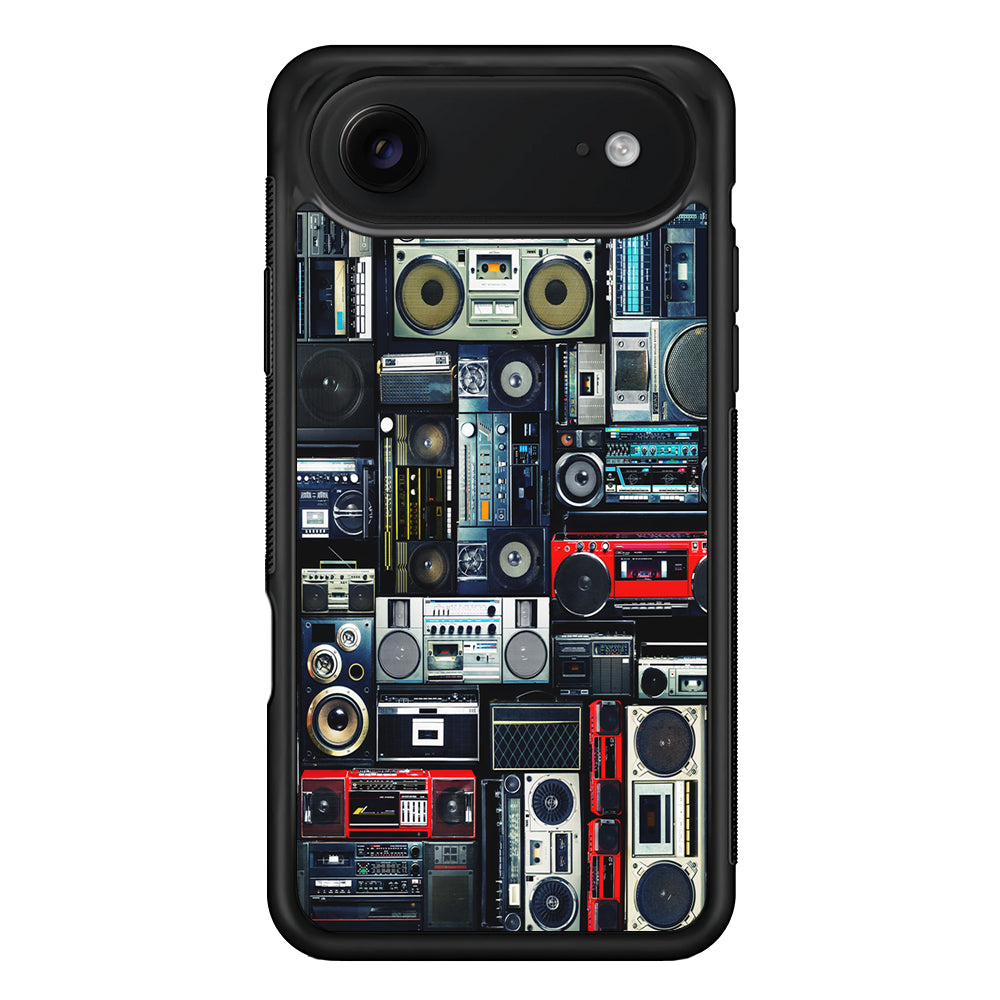 Hip Hop Cassette Tape Radio iPhone 17 Air Case | Protective Case for iPhone 17 Air
