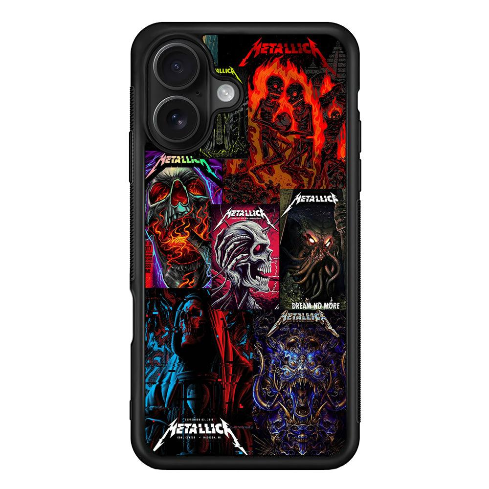 The Art of Metallica iPhone 16 Case - Oxvistore