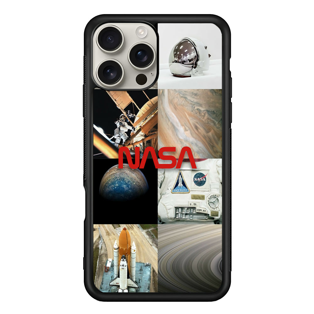 Nasa Partner In The Sky iPhone 16 Pro Max Case | Durable Everyday Protective Cover