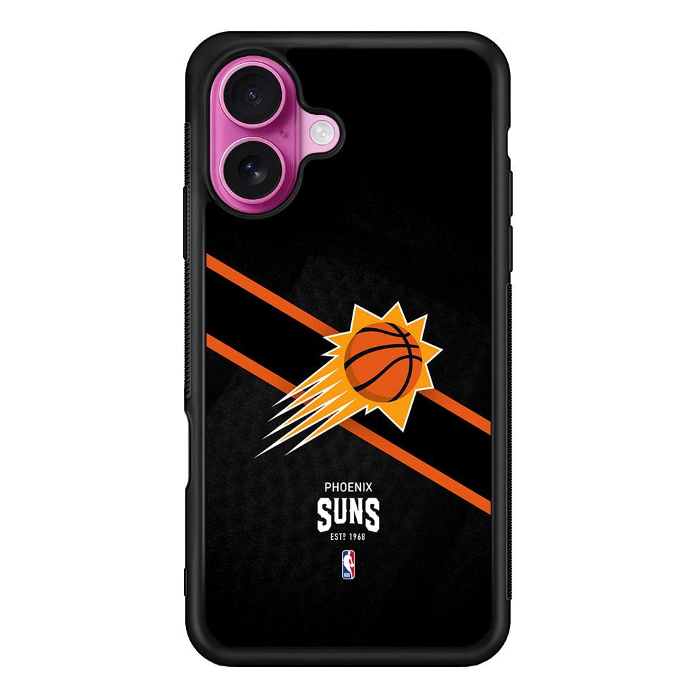 Phoenix Suns Logo iPhone 17 Case | Slim Protective Rubber Phone Cover