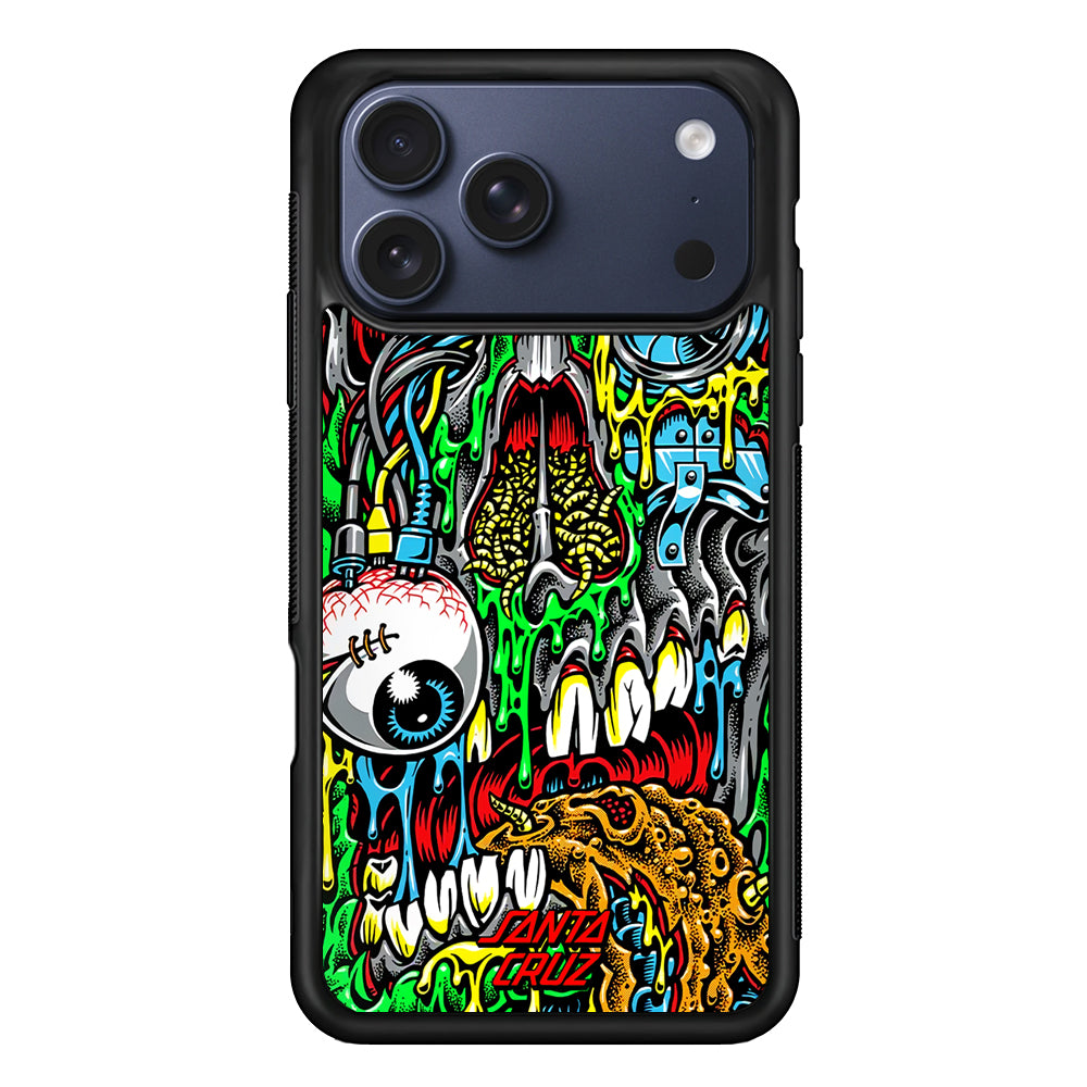 Santa Cruz Cyber Zombie iPhone 17 Pro Max Case | Slim Rubber Case for iPhone 17 Pro Max