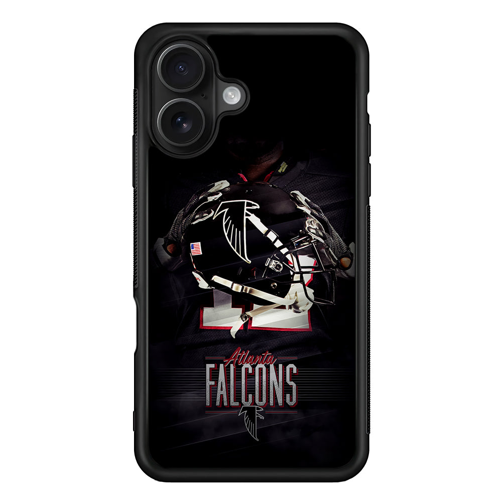 Atlanta Falcons Helmet iPhone 16 Case - Oxvistore