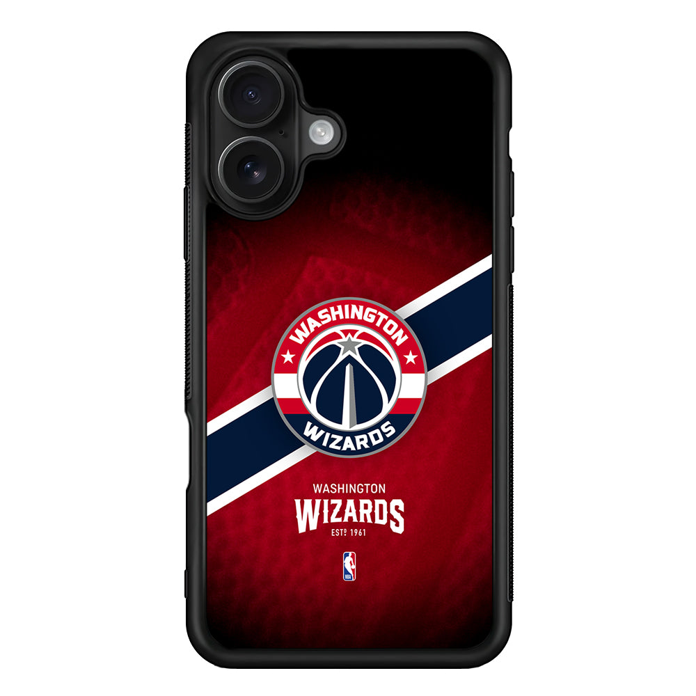 Washington Wizards Logo iPhone 16 Case - Oxvistore