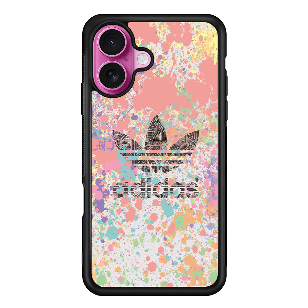 Adidas Insignia of Diversity iPhone 17 Case - Slim Rubber Case for iPhone 17