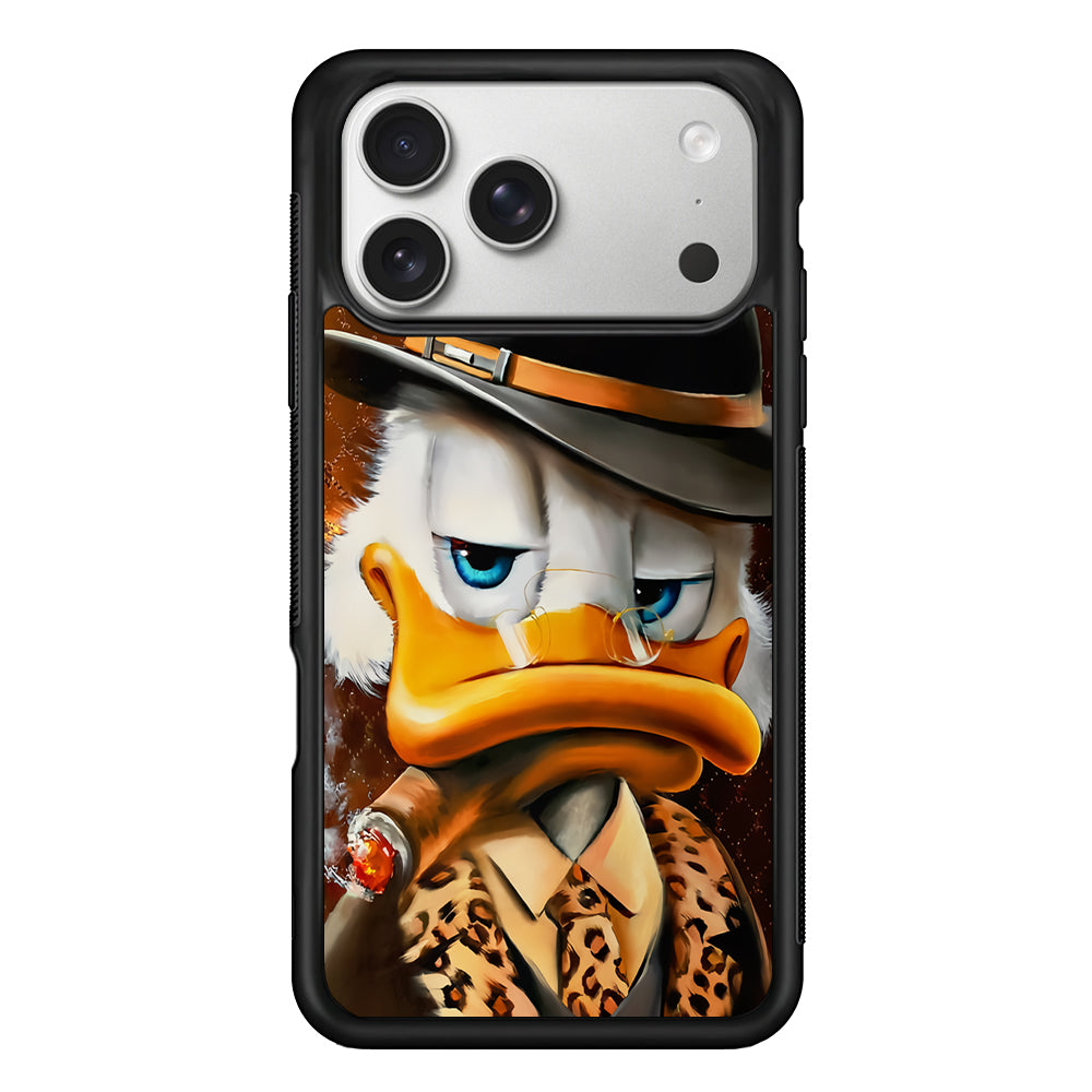 Scrooge McDuck Godfather iPhone 17 Pro Case | Slim Rubber Case for iPhone 17 Pro