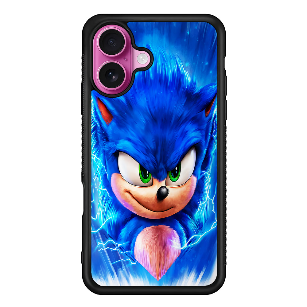 Sonic The Hedgehog iPhone 17 Case | Slim Protective Rubber Phone Cover