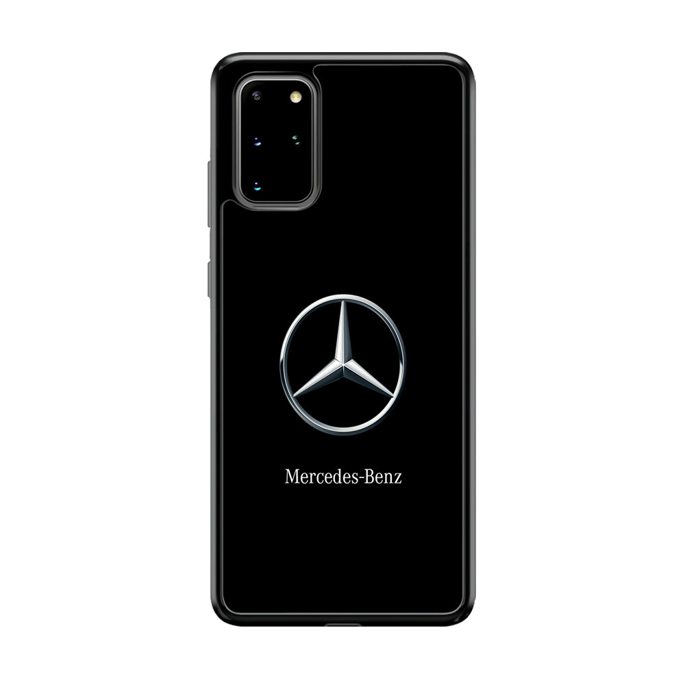 Mercedes-Benz Metallic Silver Samsung Galaxy S20 Plus Case | Slim Rubber Case for Samsung Galaxy S20 Plus