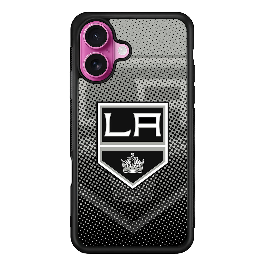 Los Angeles Kings Dot iPhone 17 Case | Slim Protective Rubber Phone Cover