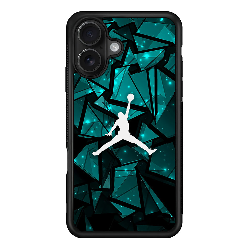 Air Jordan Shards of Crystal iPhone 16 Case - Oxvistore