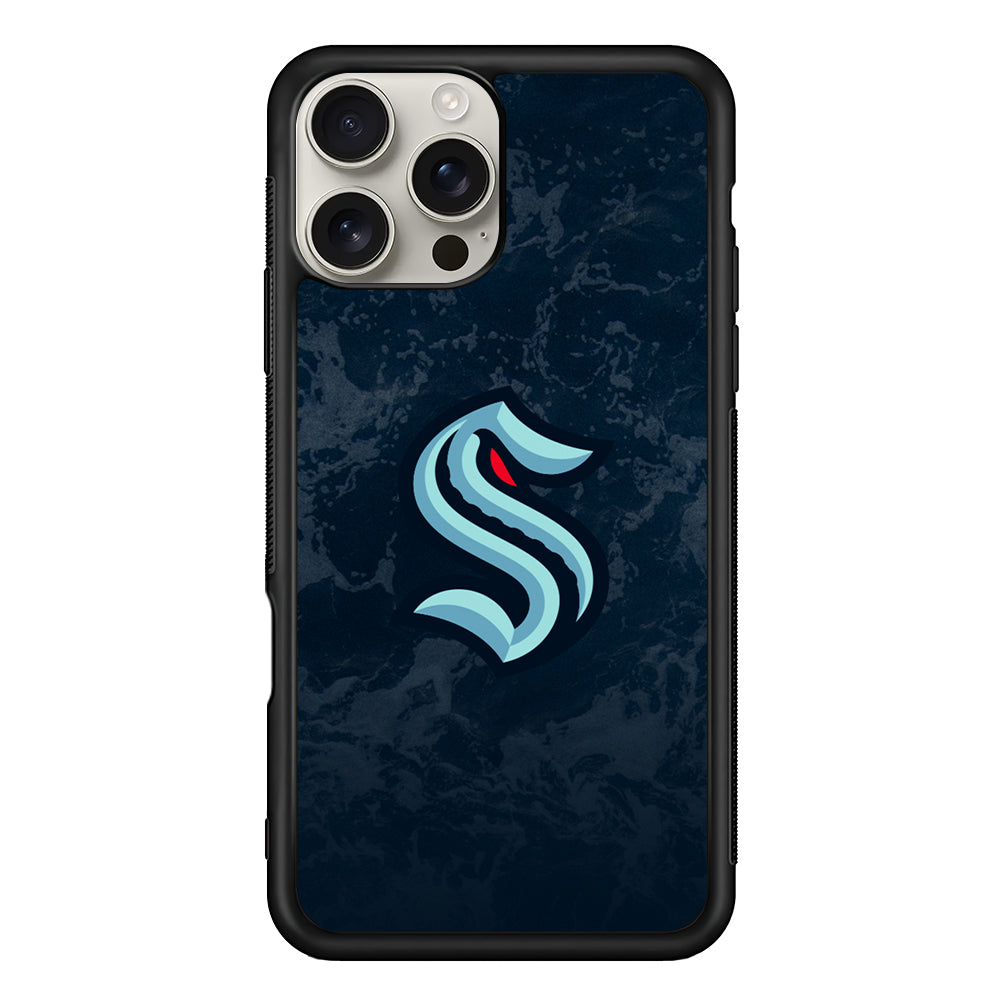 Seattle Kraken Logo iPhone 16 Pro Max Case | Stylish Protective Case for iPhone 16 Pro Max