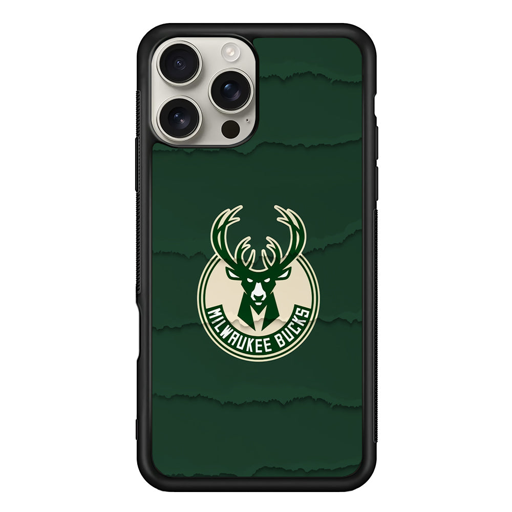 Milwaukee Bucks Logo iPhone 16 Pro Max Case | Stylish Protective Case for iPhone 16 Pro Max