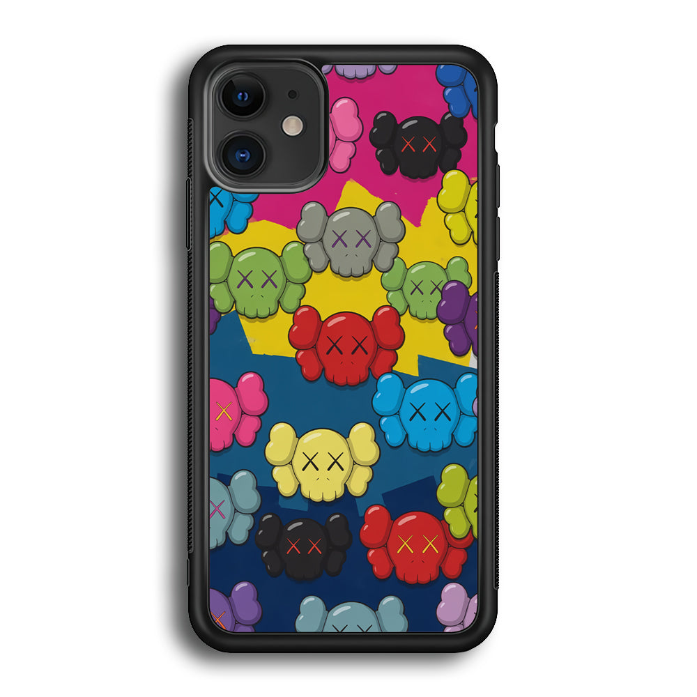 Kaws Pop Parade iPhone 12 Case | Slim Rubber Case for iPhone 12