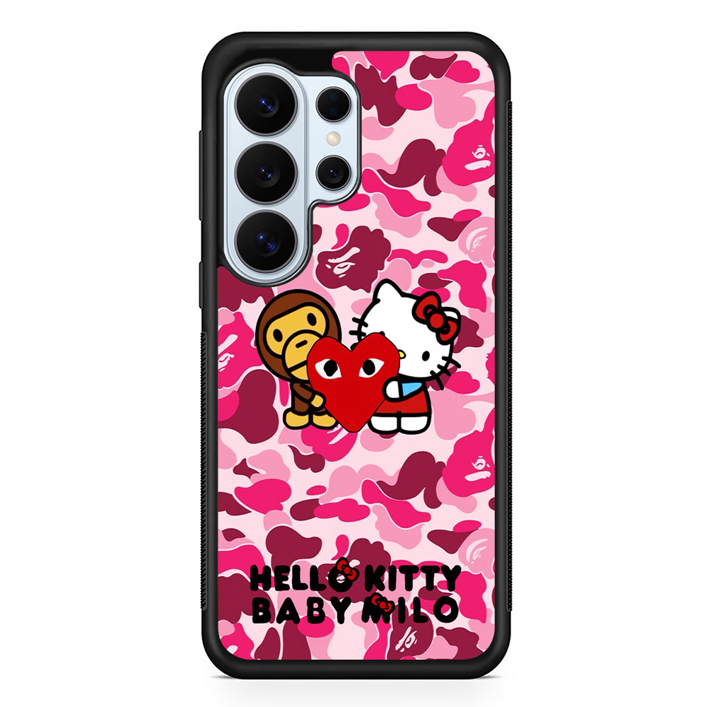 Bape Baby Milo X Hello Kitty Samsung Galaxy S26 Ultra Case | Protective Phone Cover