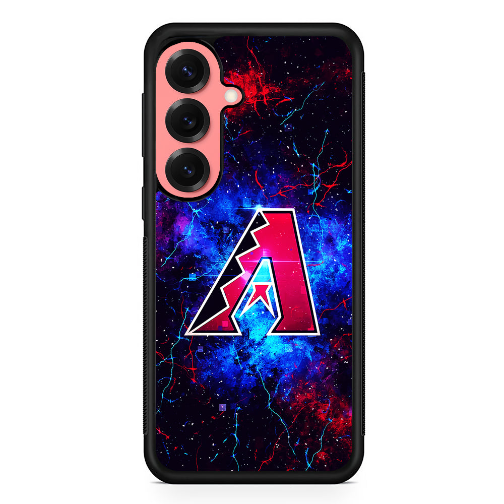 Arizona Diamondbacks Abstract Samsung Galaxy S25 Case | Protective Case for Samsung Galaxy S25