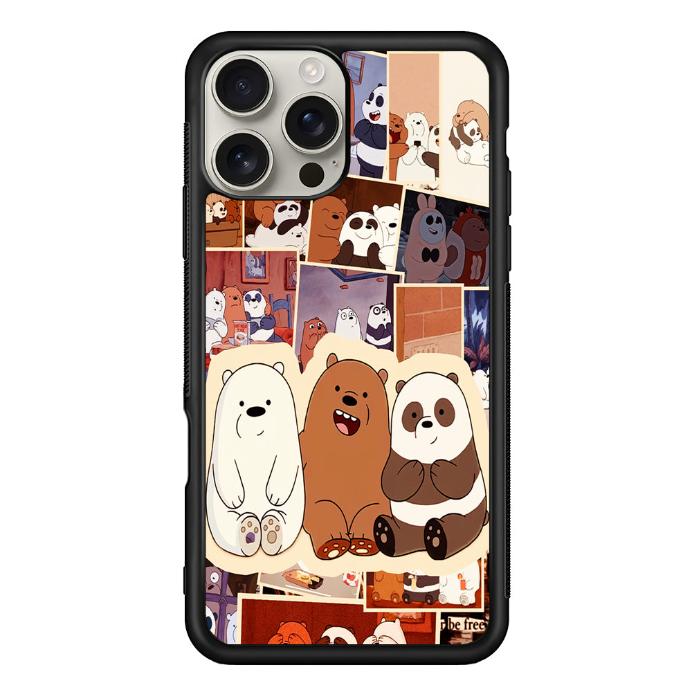 We Bare BearsAaesthetic iPhone 16 Pro Max Case | Stylish Protective Case for iPhone 16 Pro Max