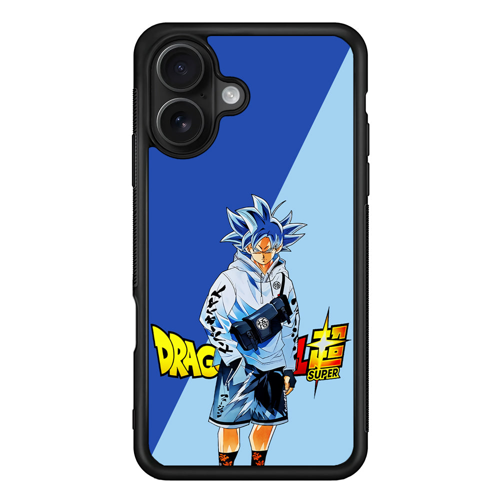 Goku Hype Dragon Ball Z iPhone 16 Case - Oxvistore