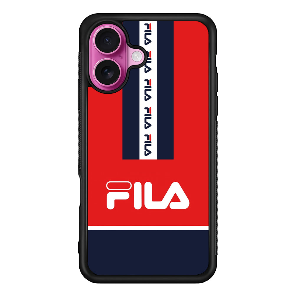 Fila Suit of Identity iPhone 17 Case | Slim Rubber Case for iPhone 17