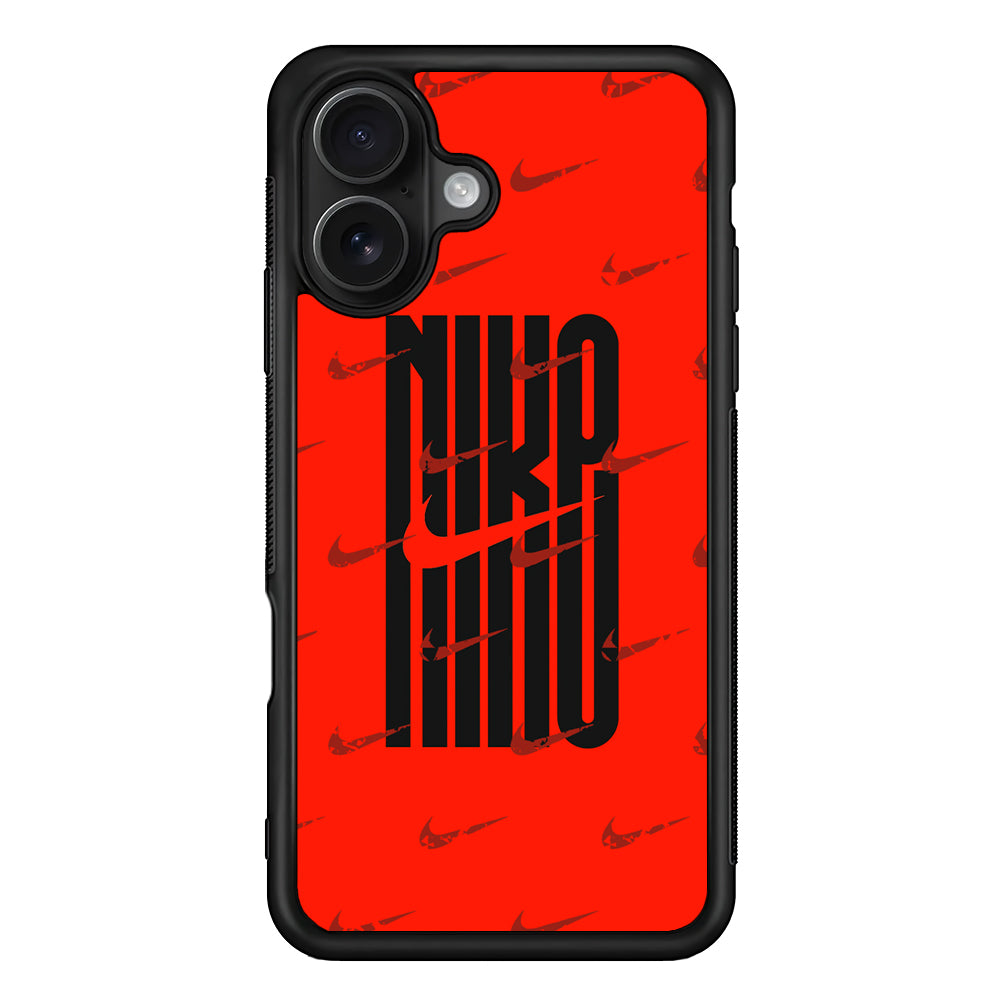 Nike Light Up The Red iPhone 16 Case - Oxvistore