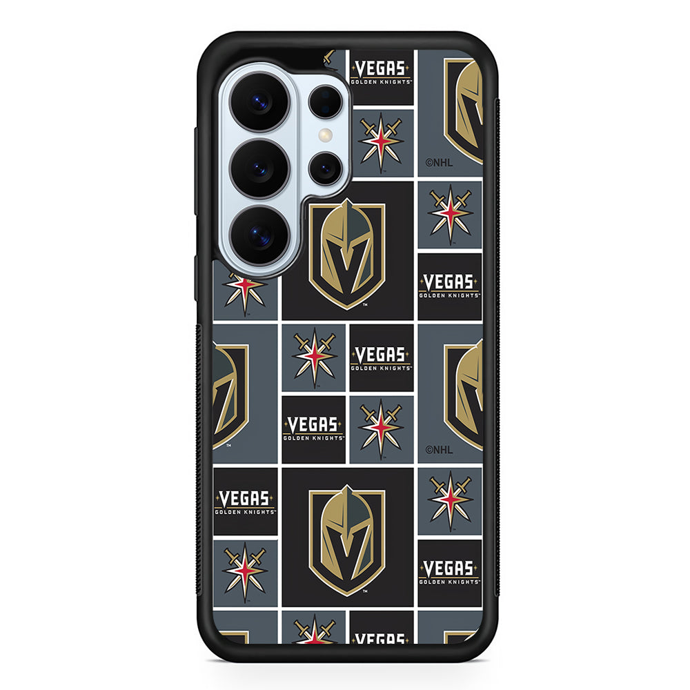 Vegas Golden Knights Pattern Samsung Galaxy S26 Ultra Case | Protective Phone Cover