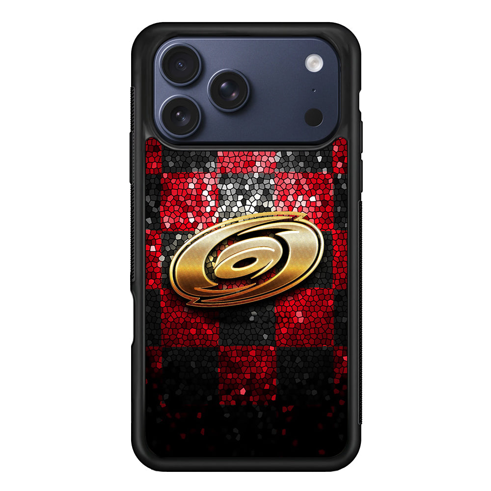 Carolina Hurricanes Glitter iPhone 17 Pro Max Case | Slim Protective Cover for iPhone 17 Pro Max