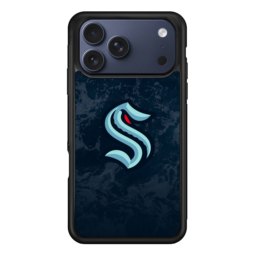 Seattle Kraken Logo iPhone 17 Pro Max Case | Slim Protective Cover for iPhone 17 Pro Max
