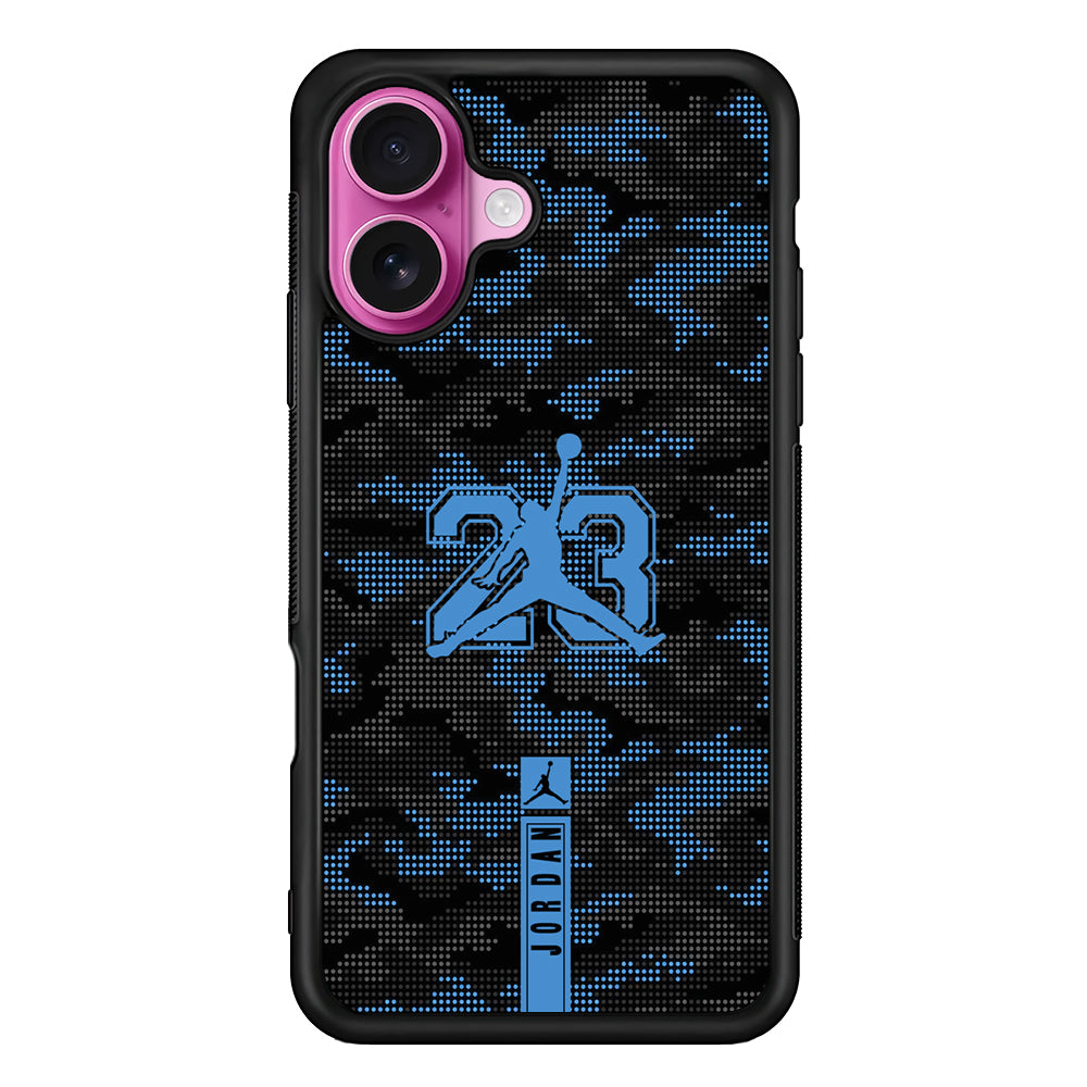 Air Jordan Freckles of Camouflage iPhone 17 Case - Slim Rubber Case for iPhone 17