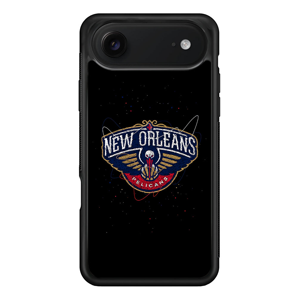New Orleans Pelicans Abstract iPhone 17 Air Case | Protective Case for iPhone 17 Air
