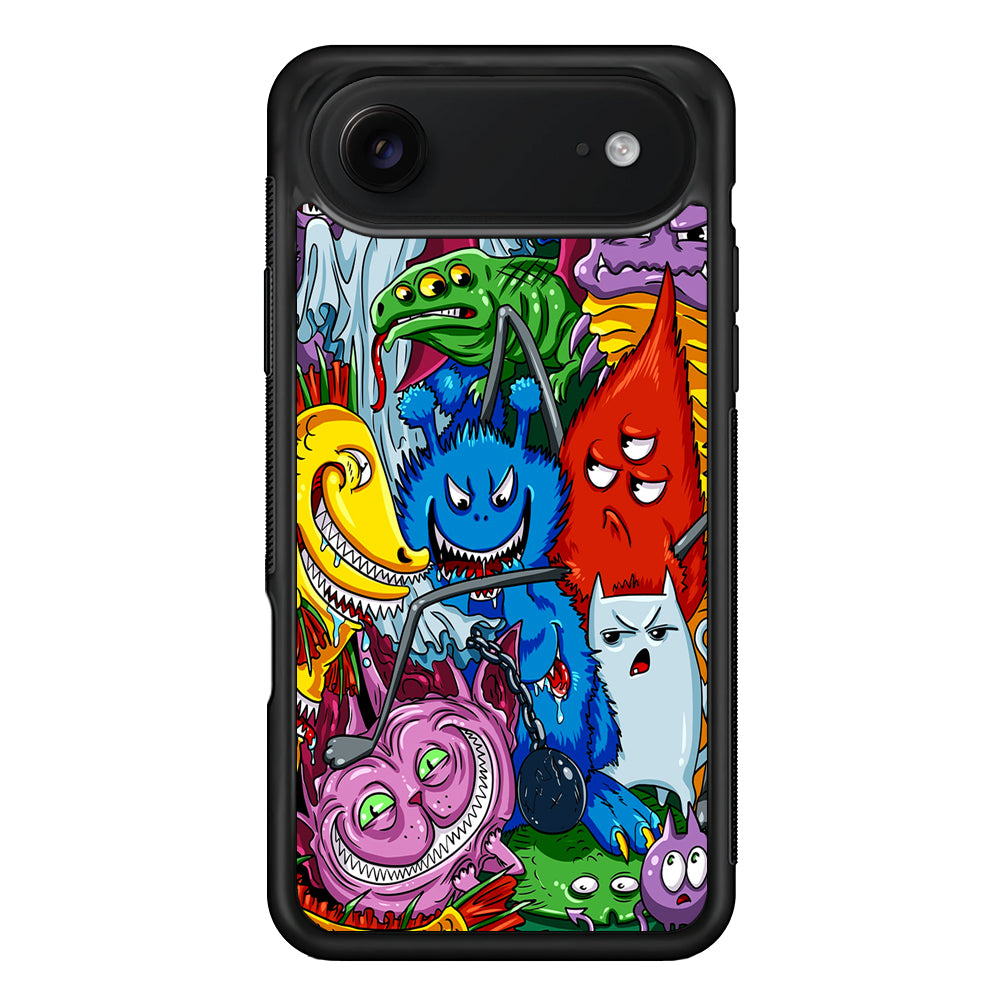Monster Graffiti Character iPhone 17 Air Case | Protective Case for iPhone 17 Air