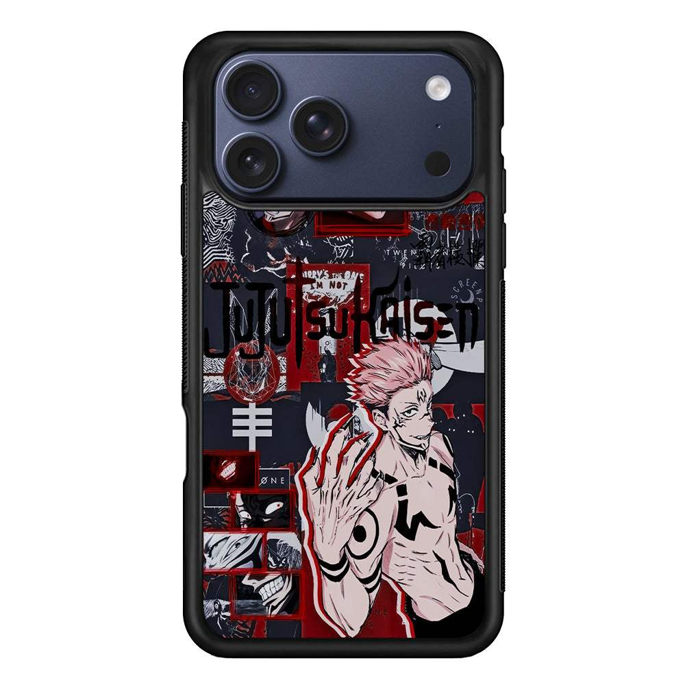 Sukuna Jujutsu Kaisen Aesthetic iPhone 17 Pro Max Case | Slim Protective Cover for iPhone 17 Pro Max