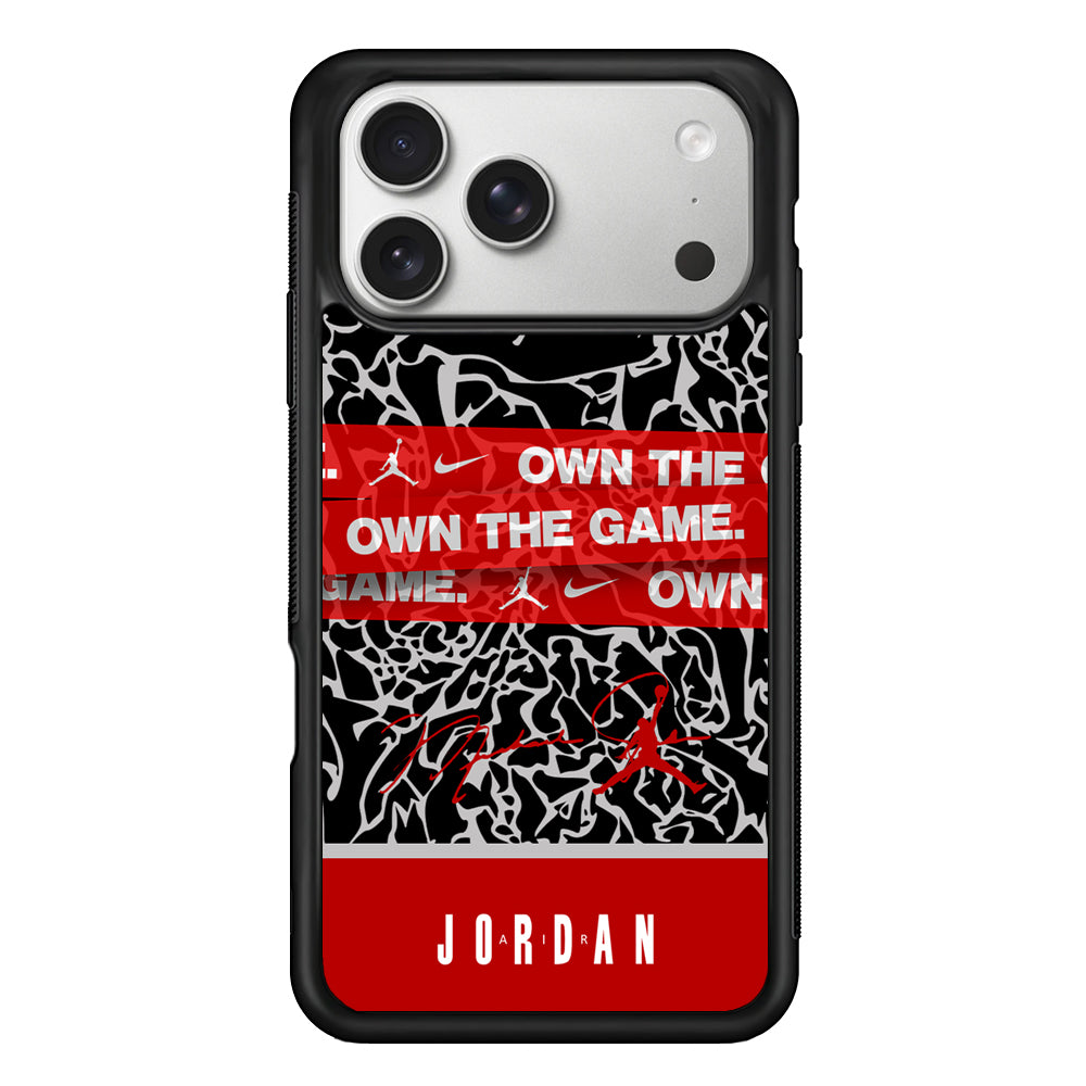 Air Jordan Element of The Game iPhone 17 Pro Case | Slim Protective Case for iPhone 17 Pro