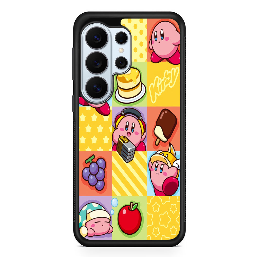 Cute Kirby Collage Samsung Galaxy S26 Ultra Case | Protective Phone Cover