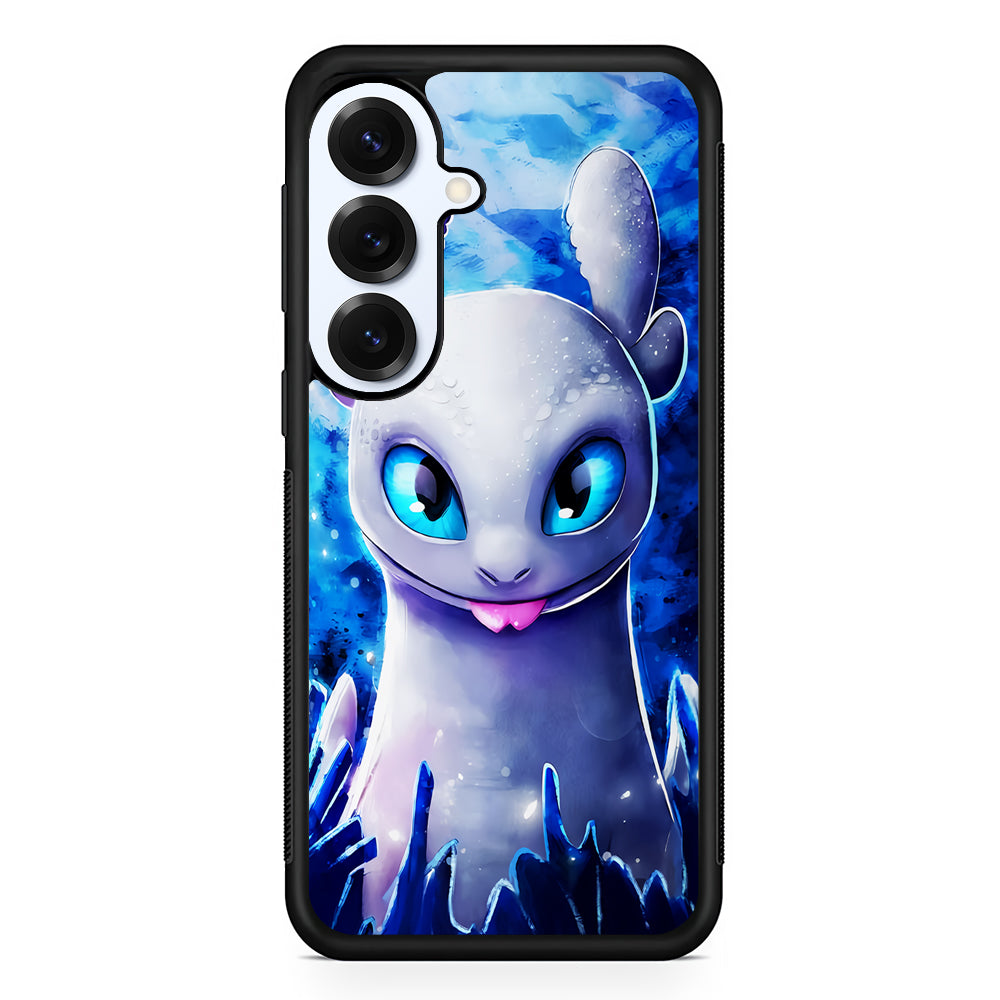 Light Fury How To Train Your Dragon Samsung Galaxy S25 Plus Case | Slim Rubber Cover for Samsung Galaxy S25 Plus