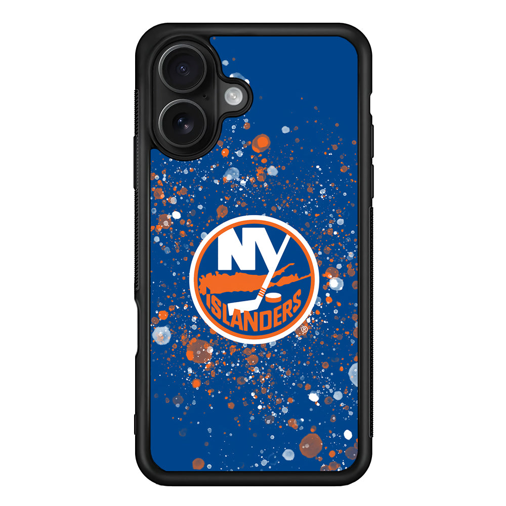 New York Islanders Art iPhone 16 Case - Oxvistore
