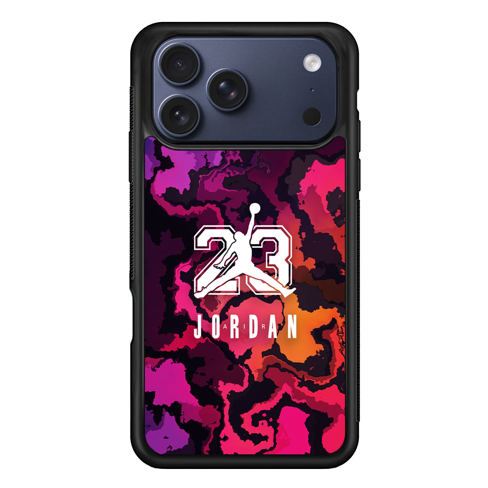 Air Jordan Colorful Smoke iPhone 17 Pro Max Case | Durable Rubber Case for iPhone 17 Pro Max