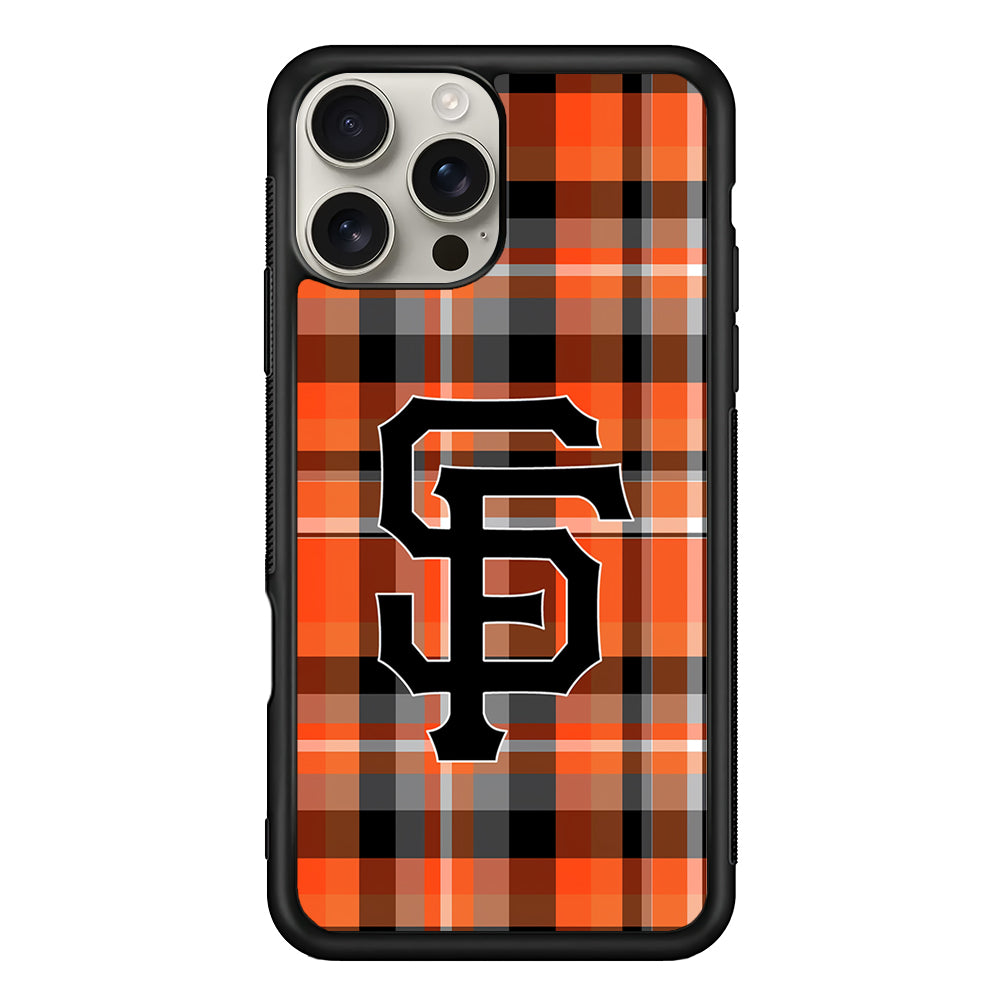 San Francisco Giants Pattern iPhone 16 Pro Max Case | Stylish Protective Case for iPhone 16 Pro Max